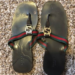 Gucci flip flops